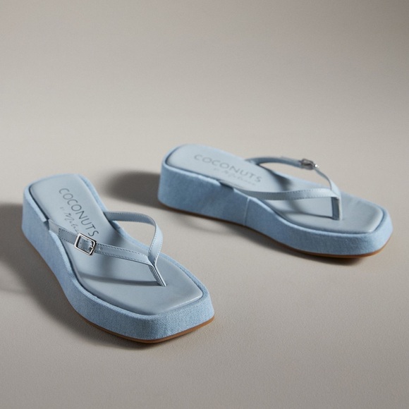 Matisse Platform Thong Sandals - Picture 1 of 9